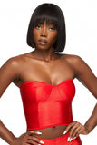 Red Tube Corset