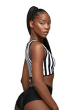 Referee Sleeveless Scrunch Top