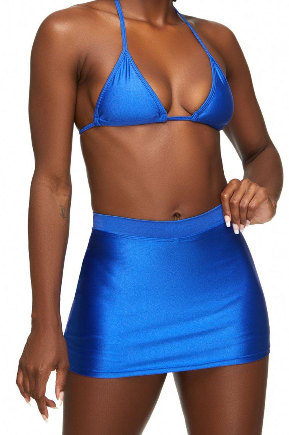 Royal Blue Mini Skort