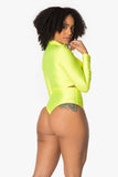Neon Yellow High Waisted Bottoms