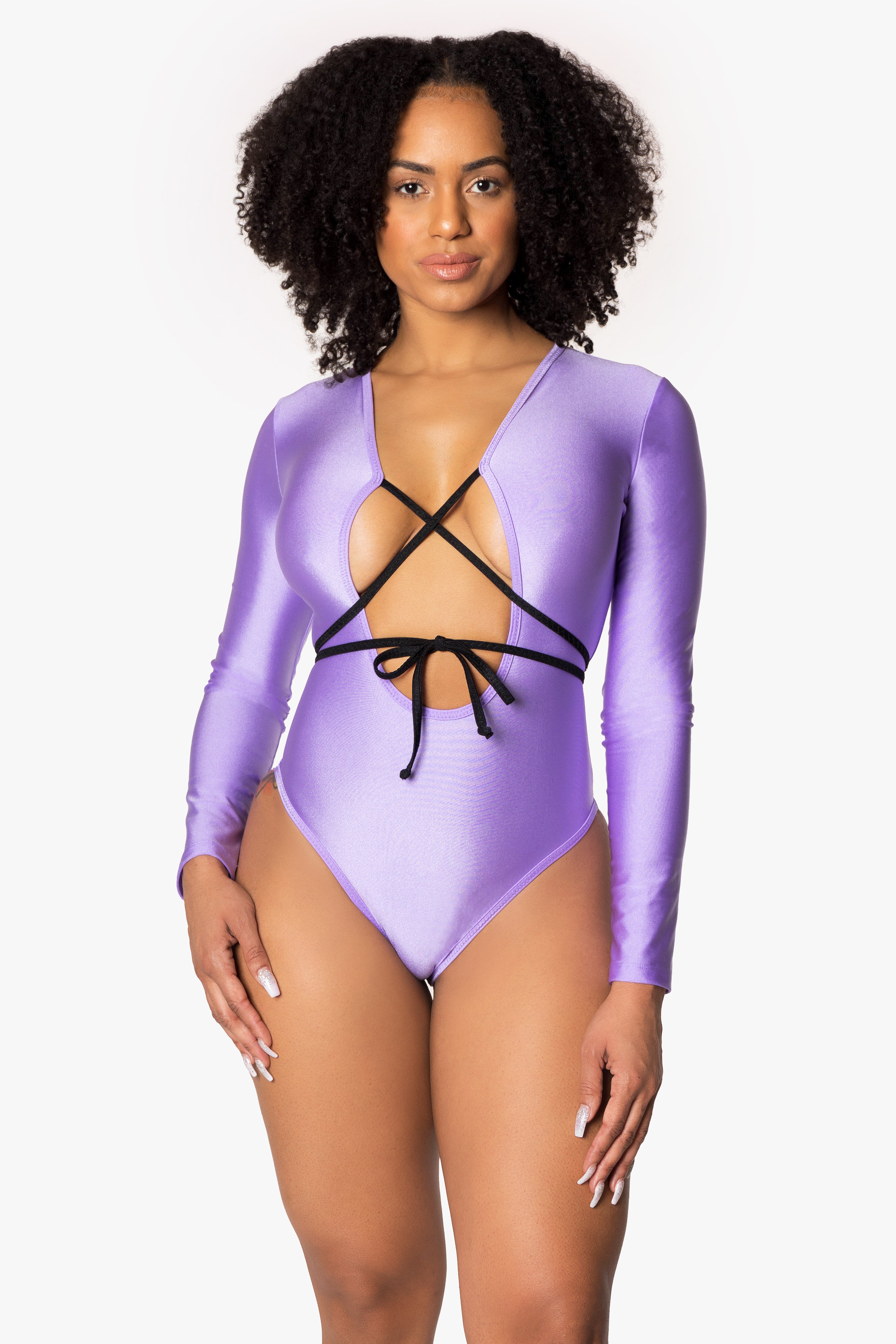 Body Peek-a-Boo de lavanda