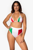 Cinco de Mayo Triangle Bikini Top