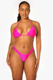 Pink Bae Watch Bikini Set