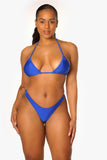 Conjunto de bikini Bae Watch en azul real