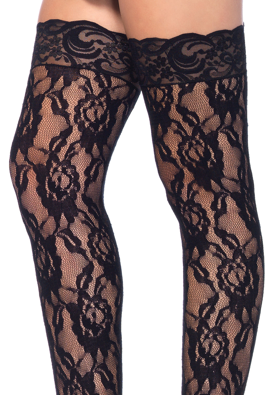 Rose Lace Stockings