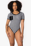 Referee Short Sleeve Pocket Bodysuit