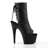 Black 7inch Ankle Boot Heels