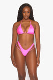 Pink Bae Watch Thong with Side Bands