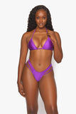 Purple Bae Watch Thong with Side Bands