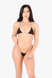 Conjunto de microbikini mini negro