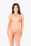 Conjunto de microbikini mini color naranja