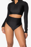 Black High Waisted Bottoms