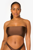Chocolate Brown Tube Top