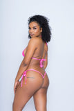 Side tie string bikini set - The Beauty Cave Boutique