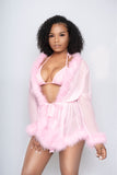 Pixie Fur Robe - The Beauty Cave Boutique