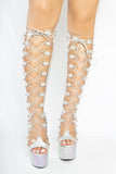 Iced Out lace up - The Beauty Cave Boutique
