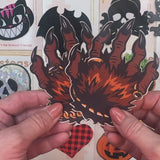 Monster Hands Werewolf Claw Nipple Pasties – Waterproof Adhesive Costume & Festival Covers