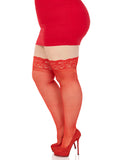 Stay Up Sheer Thigh High Stockings with Lace Top | Elegant Women's Hosiery