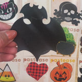 Liquid Black Bat Nipple Pasties – Waterproof Adhesive Bat-Shaped Nipple Covers for Halloween, Cosplay & Festivals
