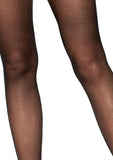 Sheer Thigh High Stockings with Lace Top | Elegant Women's Hosiery