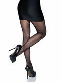 Sheer Crotchless Pantyhose – High Waist 15 Denier Sexy Hosiery for Women