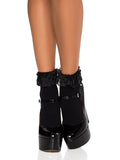 Lace Ruffle Ankle Socks for Women | Cute Stretch Fashion Hosiery