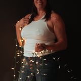 Polar Bear with Scarf Sparkling Nipple Pasties – Glitter Holiday Adhesive Nipple Covers