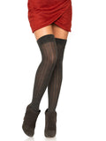 Rib Knit Over the Knee Socks | Soft Knit Fashion Hosiery for Women