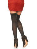 Rib Knit Over the Knee Socks | Soft Knit Fashion Hosiery for Women