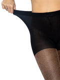 Women's Lurex Shimmer Tights | Glitter Stretch Fashion Hosiery