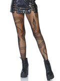 Snake Fishnet Tights – Lace Patterned Fashion Hosiery for Women