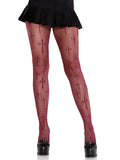 Women's Fishnet Cross Pattern Tights – Gothic Novelty Fashion Hosiery
