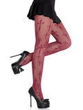 Women's Fishnet Cross Pattern Tights – Gothic Novelty Fashion Hosiery