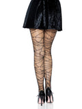 Distressed Fishnet Pantyhose – Edgy Ripped Net Tights for Costumes & Everyday Style