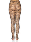 Distressed Fishnet Pantyhose – Edgy Ripped Net Tights for Costumes & Everyday Style