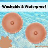 Reusable Silicone Nipple Covers with Realistic Petal Design | Waterproof Medical-Grade Adhesive