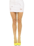 Diamond Fishnet Pantyhose – Wide Net Stretch Hosiery for Women