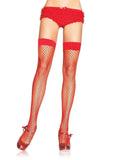Women's Fishnet Thigh High Stockings – Breathable Micro Net Hosiery