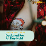 Santa Head Christmas Nipple Pasties – Waterproof Holiday Adhesive Nipple Covers