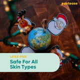 Santa Head Christmas Nipple Pasties – Waterproof Holiday Adhesive Nipple Covers