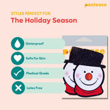 Snowman Nipple Pasties | Waterproof Holiday Christmas Nipple Covers