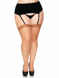 Sheer Backseam Nylon Stockings – Lightweight Vintage Style Women's Hosiery