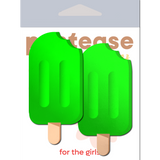 Ice Pop Popsicle Nipple Pasties – Colorful Waterproof Festival & Beach Nipple Covers