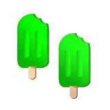 Ice Pop Popsicle Nipple Pasties – Colorful Waterproof Festival & Beach Nipple Covers