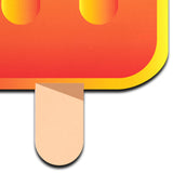 Ice Pop Popsicle Nipple Pasties – Colorful Waterproof Festival & Beach Nipple Covers