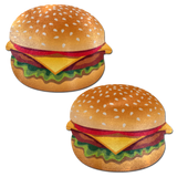 Cheeseburger Nipple Covers – Fun Adhesive Food-Themed Festival Pasties