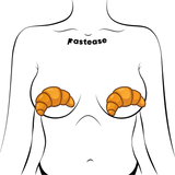 Croissant Nipple Pasties – Buttery Pastry-Inspired Adhesive Nipple Covers