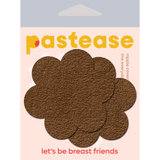 Suede Daisy Flower Nipple Covers – Soft Adhesive Floral Festival Pasties