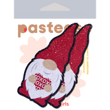Valentine Sweetheart Garden Gnome Nipple Covers | Waterproof Adhesive Heart Pasties