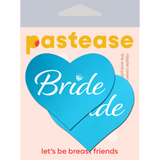 Robin's Egg Blue Bride Heart Nipple Covers – Adhesive Bridal Heart Pasties